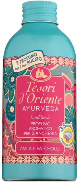 Tesori D'Oriente - [#News] Toni agrumati si uniscono al profumo di Amla e  Patchouli per generare una preziosa novità per il tuo bucato. AYURVEDA  AMMORBIDENTE avvolgerà i tuoi capi preferiti in una