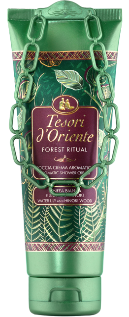 Tesori D'Oriente - Bagnoschiuma Bagno Crema Forest Ritual, legnoso